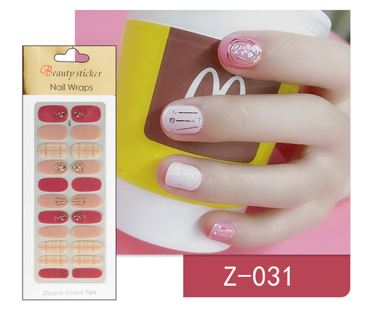 Esmalte de Uñas Premium con Adhesivos Decorativos - Image 7