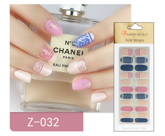 Esmalte de Uñas Premium con Adhesivos Decorativos - Image 8