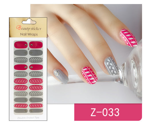 Esmalte de Uñas Premium con Adhesivos Decorativos - Image 9