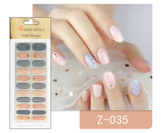 Esmalte de Uñas Premium con Adhesivos Decorativos - Image 11