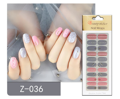 Esmalte de Uñas Premium con Adhesivos Decorativos - Image 12