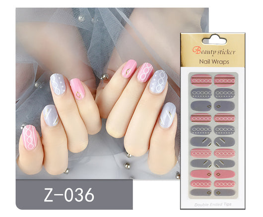Esmalte de Uñas Premium con Adhesivos Decorativos - Image 12