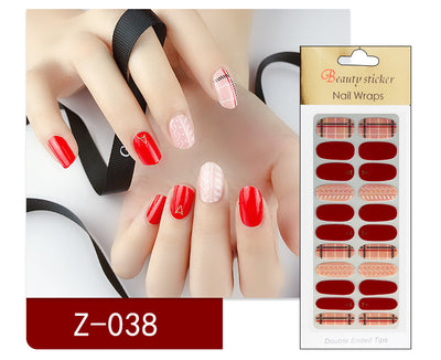 Esmalte de Uñas Premium con Adhesivos Decorativos - Image 14