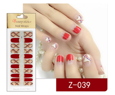 Esmalte de Uñas Premium con Adhesivos Decorativos - Image 15