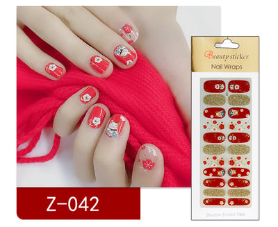 Esmalte de Uñas Premium con Adhesivos Decorativos - Image 18