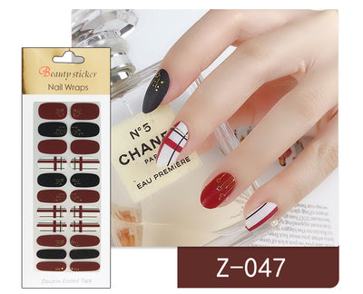 Esmalte de Uñas Premium con Adhesivos Decorativos - Image 23