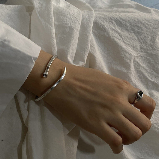 Pulsera de Plata Minimalista - Image 6