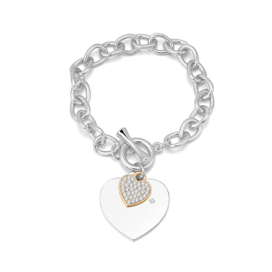 Pulsera de Diamantes con Corazón de Durazno - Image 7