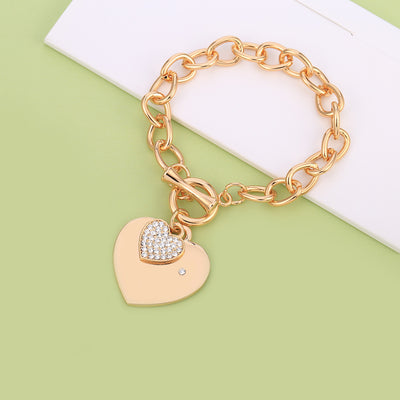 Pulsera de Diamantes con Corazón de Durazno - Image 12