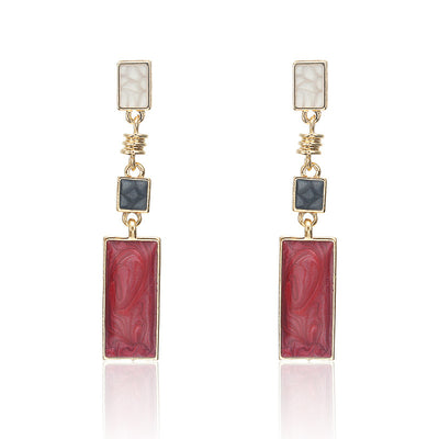 Aretes Rectangulares Elegantes - Image 10