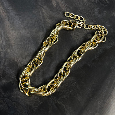 Collar Cadena Punk Metal Pesado Retro Corto - Image 18