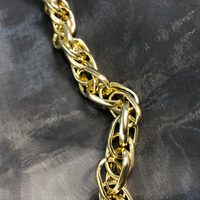 Collar Cadena Punk Metal Pesado Retro Corto - Image 19