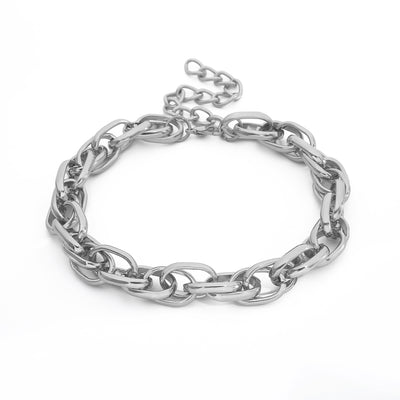 Collar Cadena Punk Metal Pesado Retro Corto - Image 20