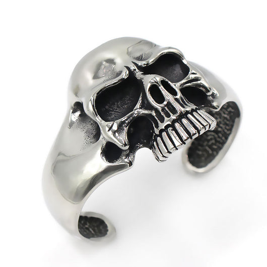 Pulsera de Acero Titanio Calavera para Hombre - Image 7