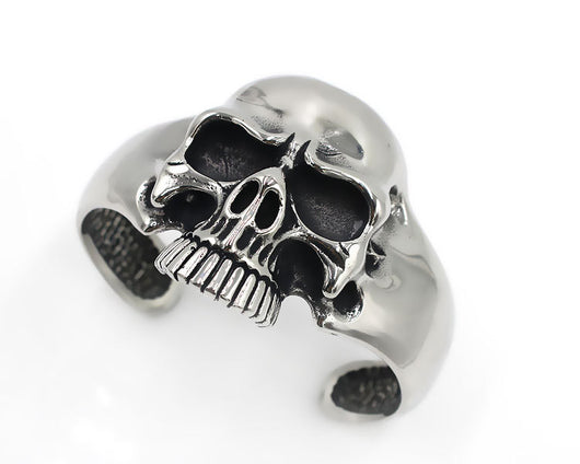 Pulsera de Acero Titanio Calavera para Hombre - Image 12