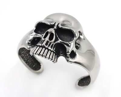 Pulsera de Acero Titanio Calavera para Hombre - Image 15