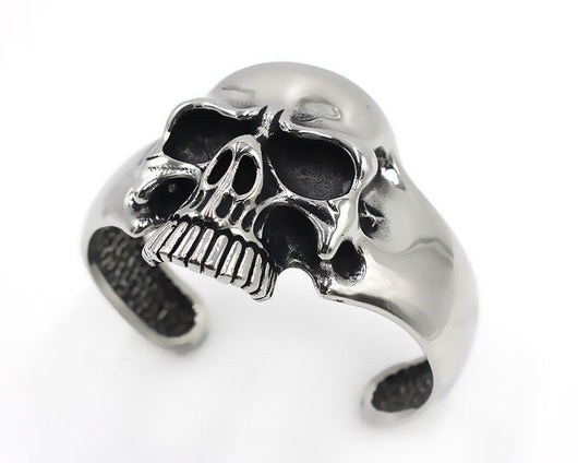Pulsera de Acero Titanio Calavera para Hombre - Image 15