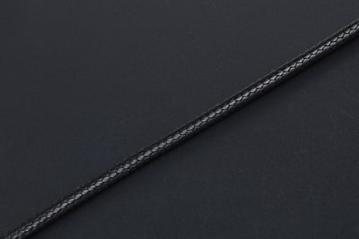 Collar Tejido de Lino Negro con Cuerda de Cera - Image 22