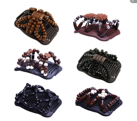Peine Mágico Elástico con Perlas para el Cabello - Clip Accesorio Versátil - Image 4