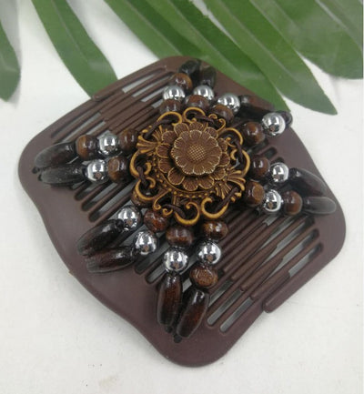 Peine Mágico Elástico con Perlas para el Cabello - Clip Accesorio Versátil - Image 7