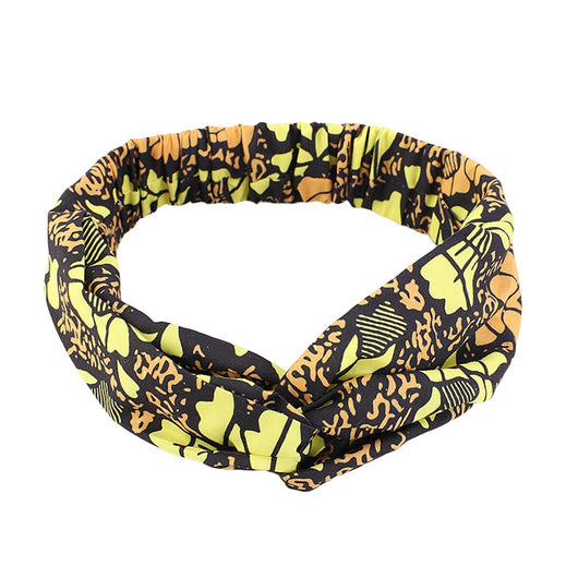 Diadema Estampado Africano Retorcida para Mujer - Image 10
