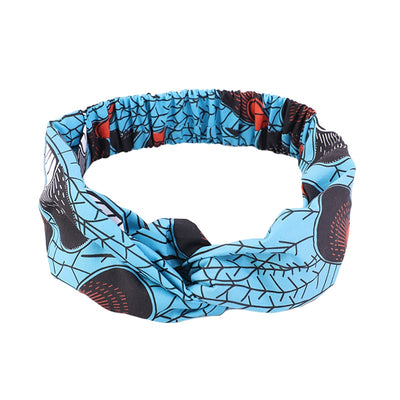 Diadema Estampado Africano Retorcida para Mujer - Image 11