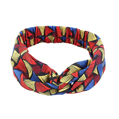 Diadema Estampado Africano Retorcida para Mujer - Image 16