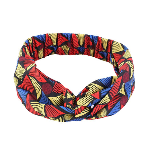 Diadema Estampado Africano Retorcida para Mujer - Image 16