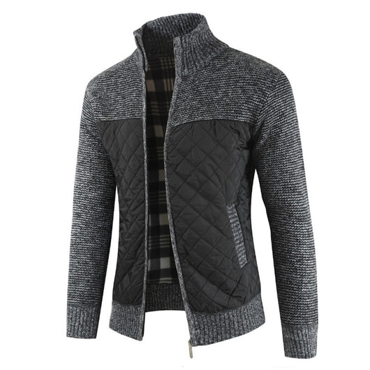 Cardigan Acolchado de Terciopelo para Hombre - Image 8