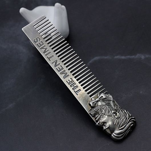 Peine de dientes anchos chapado en bronce - Image 13