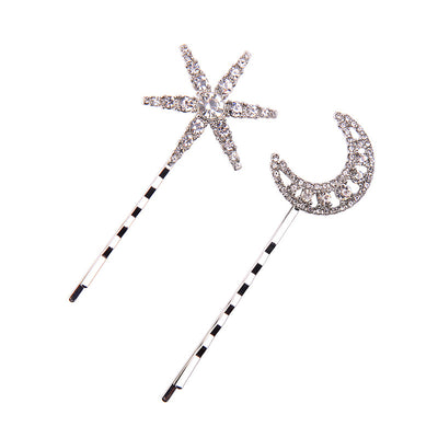 Horquillas de Estrellas y Luna - Accesorios Elegantes para el Cabello - Image 7