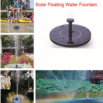 Fuente Solar Flotante de Mercurio para Jardín Miniatura - Image 17