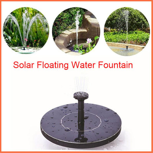 Fuente Solar Flotante de Mercurio para Jardín Miniatura - Image 21