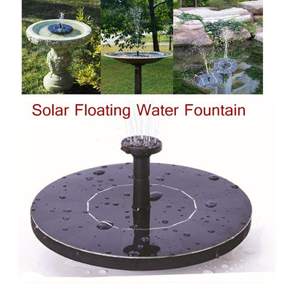 Fuente Solar Flotante de Mercurio para Jardín Miniatura - Image 22
