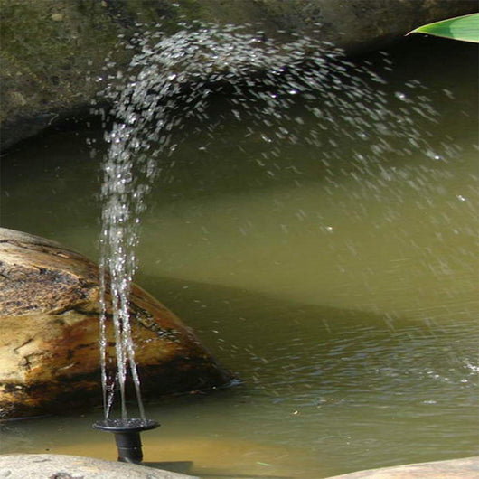 Fuente Solar Flotante de Mercurio para Jardín Miniatura - Image 24