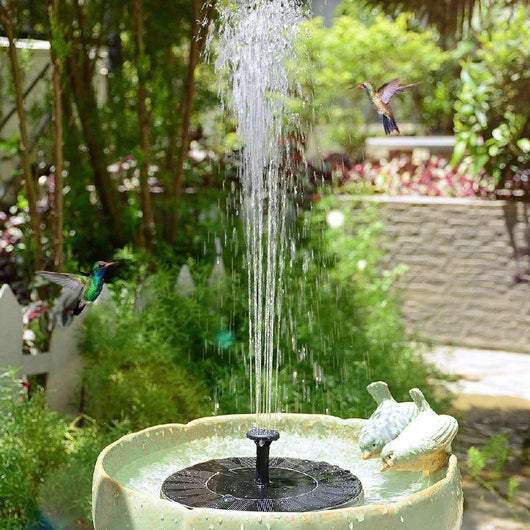 Fuente Solar Flotante de Mercurio para Jardín Miniatura - Image 25