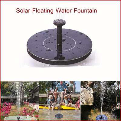 Fuente Solar Flotante de Mercurio para Jardín Miniatura - Image 30