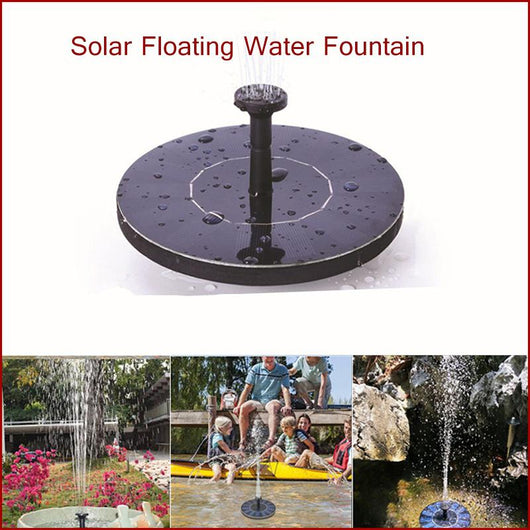 Fuente Solar Flotante de Mercurio para Jardín Miniatura - Image 30