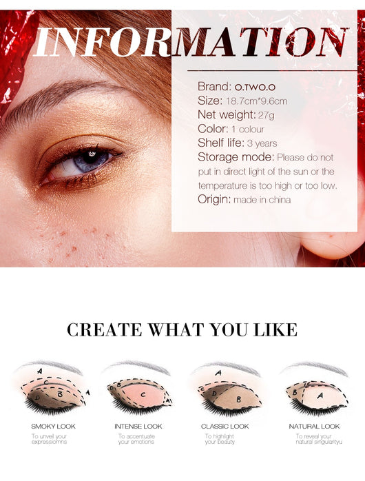 Paleta de Sombras Mate 18 Colores Portátil - Tonos Leche y Té - Image 13