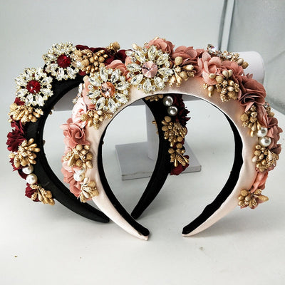 Diadema Nupcial de Cristal con Efecto Esponja - Image 4