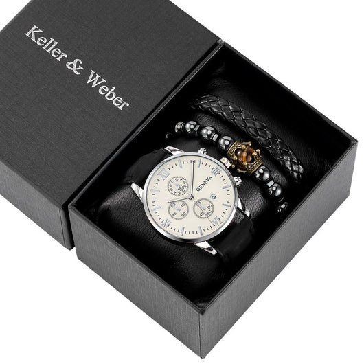 Conjunto de Regalo Reloj de Moda para Hombre con Pulsera Cuarzo - Image 15