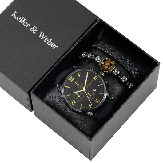 Conjunto de Regalo Reloj de Moda para Hombre con Pulsera Cuarzo - Image 19