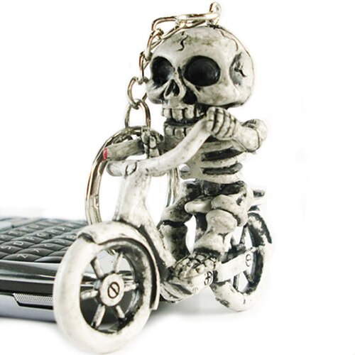 Llavero Colgante Calavera para Bicicleta - Image 3