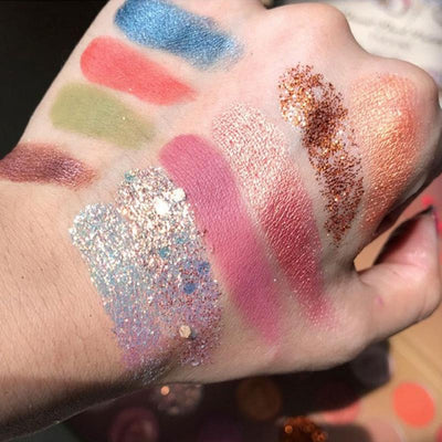 Paleta de Sombras Sequin Glitter Menta Dulce - 35 Colores - Image 16