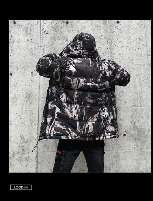 Chaqueta de Algodón con Estampado Camuflaje - Image 14