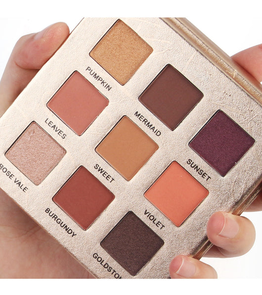 Paleta de Sombras Mate 9 Colores - Image 9