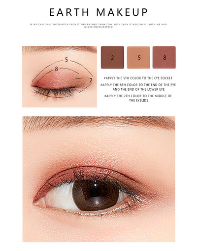 Paleta de Sombras Mate 9 Colores - Image 17