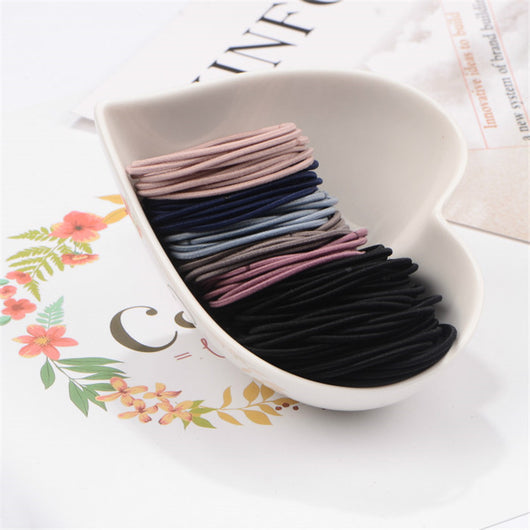 Pack de 100 Elásticos para Cabello de 2mm - Base Resistente y Flexible - Image 7