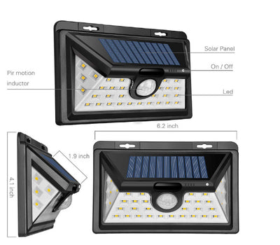 Luces de Seguridad con Sensor de Movimiento para Exterior - Image 6