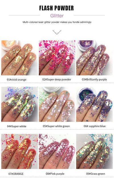 Crema Gel con Lentejuelas Brillantes - Image 45